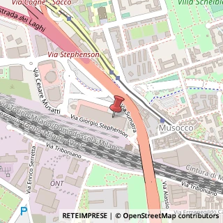 Mappa Via Giovanni Gentile, 3, 20157 Milano, Milano (Lombardia)