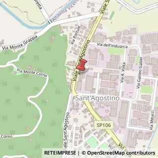 Mappa Viale Sant'Agostino, 25, 36057 Nogarazza VI, Italia, 36057 Arcugnano, Vicenza (Veneto)