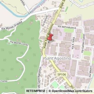 Mappa Via San Agostino, 23, 36057 Arcugnano, Vicenza (Veneto)