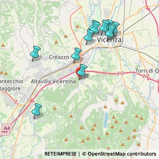 Mappa Via S. Agostino, 36057 Arcugnano VI, Italia (4.49)