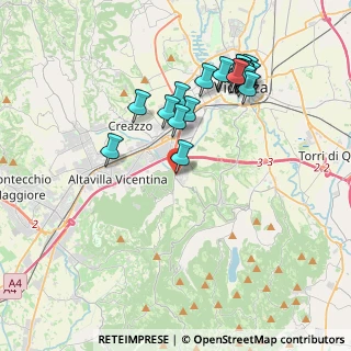 Mappa Via S. Agostino, 36057 Arcugnano VI, Italia (3.946)