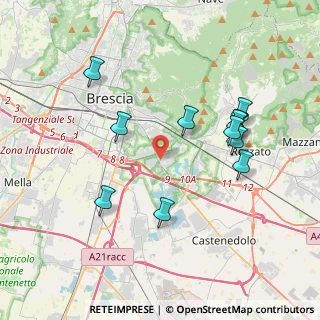 Mappa 25134 Brescia BS, Italia (3.82)
