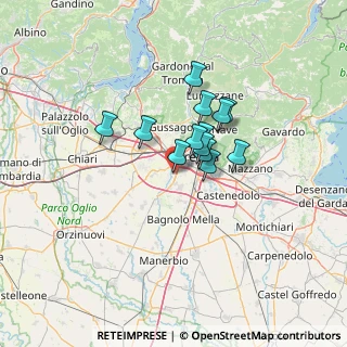 Mappa Via Luigi Gussalli, 25131 Brescia BS, Italia (8.60615)