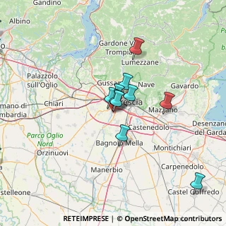 Mappa Via Luigi Gussalli, 25125 Brescia BS, Italia (18.70643)