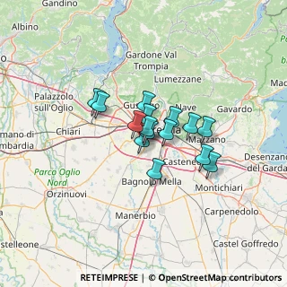 Mappa Via Luigi Gussalli, 25125 Brescia BS, Italia (7.99133)