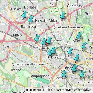 Mappa Via Eritrea, 20157 Milano MI, Italia (2.4)
