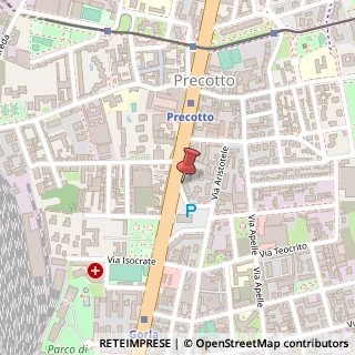 Mappa Piazzale Martesana, 10, 20128 Milano, Milano (Lombardia)