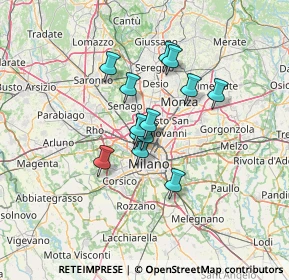 Mappa Via Privata Baveno, 20161 Milano MI, Italia (9.25692)