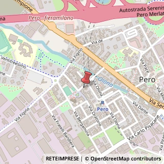 Mappa Via Eugenio Curiel, 21, 20016 Pero, Milano (Lombardia)
