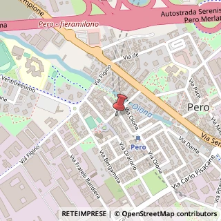 Mappa Via Eugenio Curiel, 13, 20016 Pero, Milano (Lombardia)