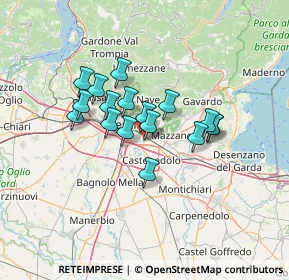 Mappa Via Gaetano Bargnani, 25135 Brescia BS, Italia (10.08)