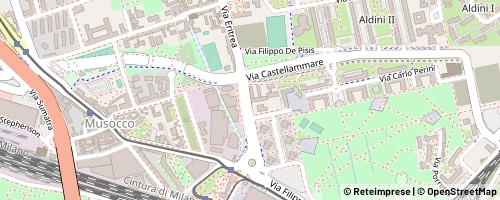 Mappa Milan