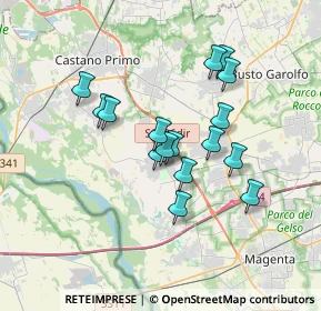 Mappa Via Marsala, 20012 Cuggiono MI, Italia (2.835)