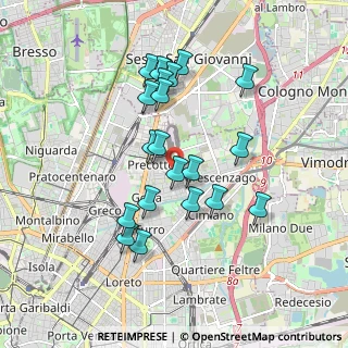 Mappa 20128 Milano MI, Italia (1.642)