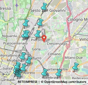 Mappa 20128 Milano MI, Italia (2.84412)