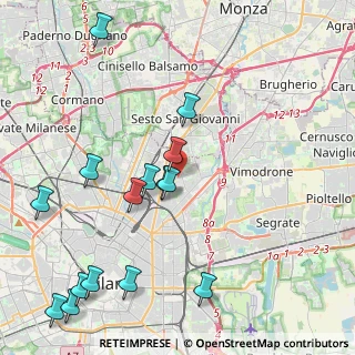 Mappa 20128 Milano MI, Italia (5.335)