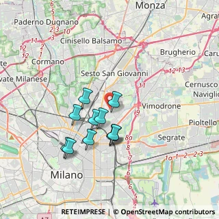 Mappa 20128 Milano MI, Italia (2.95545)