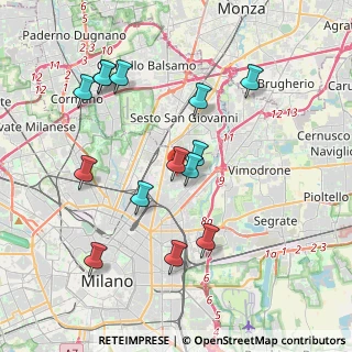Mappa 20128 Milano MI, Italia (3.88571)