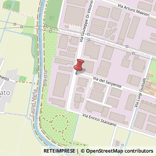 Mappa Via Giuseppe di Vittorio, 51, 25125 Brescia, Brescia (Lombardia)