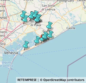 Mappa Via Lucio Battisti, 30016 Jesolo VE, Italia (11.31467)