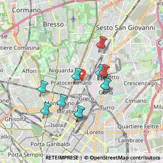 Mappa Via Privata San Basilio, 20125 Milano MI, Italia (1.64455)