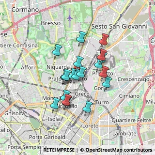 Mappa Via Privata San Basilio, 20125 Milano MI, Italia (1.331)