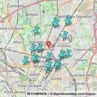 Mappa Via Privata San Basilio, 20125 Milano MI, Italia (1.7995)