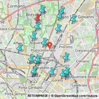 Mappa Via Privata San Basilio, 20125 Milano MI, Italia (2.3255)