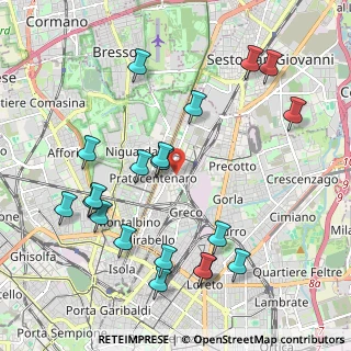 Mappa Via Privata San Basilio, 20125 Milano MI, Italia (2.3015)