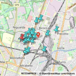 Mappa Via Privata San Basilio, 20125 Milano MI, Italia (0.77)