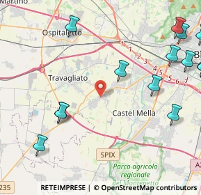 Mappa 25030 Torbole Casaglia BS, Italia (6.6775)