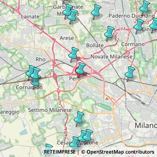 Mappa Via Vincenzo Gioberti, 20016 Pero MI, Italia (6.403)