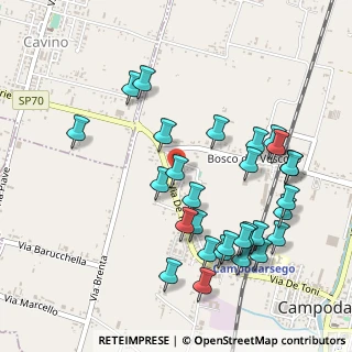 Mappa SP 70, 35011 Campodarsego PD, Italia (0.54414)