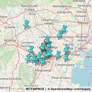 Mappa SP 70, 35011 Campodarsego PD (11.9495)