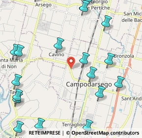 Mappa SP 70, 35011 Campodarsego PD (3.089)