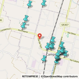 Mappa SP 70, 35011 Campodarsego PD (1.321)