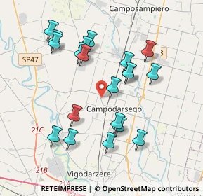 Mappa SP 70, 35011 Campodarsego PD (3.6665)