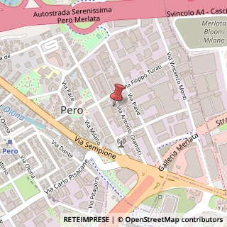 Mappa Via Antonio Gramsci, 23, 20016 Pero, Milano (Lombardia)