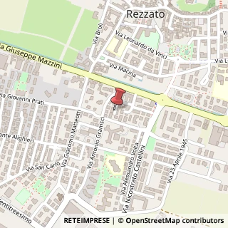 Mappa Via V. Busi, 36, 25086 Rezzato, Brescia (Lombardia)