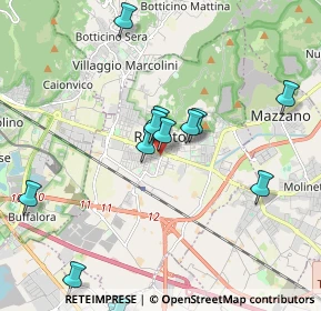 Mappa Via N. Castellini, 25086 Rezzato BS, Italia (2.27214)