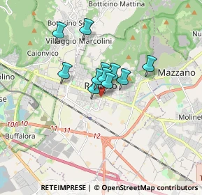 Mappa Via N. Castellini, 25086 Rezzato BS, Italia (1.03909)
