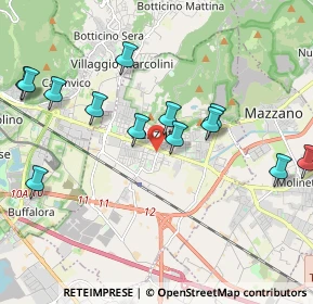 Mappa Via N. Castellini, 25086 Rezzato BS, Italia (2.61375)