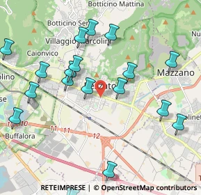 Mappa Via N. Castellini, 25086 Rezzato BS, Italia (2.529)