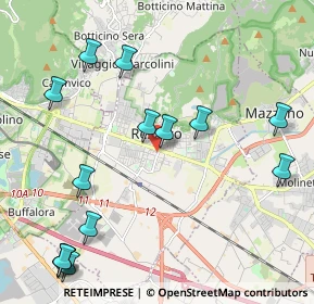 Mappa Via N. Castellini, 25086 Rezzato BS, Italia (2.57643)