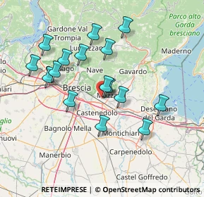 Mappa Via N. Castellini, 25086 Rezzato BS, Italia (13.615)