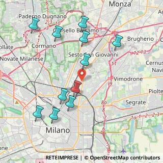 Mappa Via Privata Licurgo, 20126 Milano MI, Italia (4.32727)