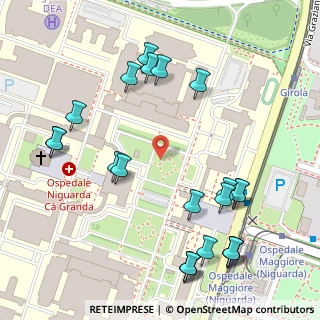 Mappa Piazza dell'Ospedale Maggiore, 20100 Milano MI, Italia (0.15727)