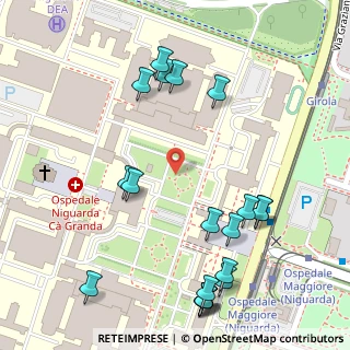 Mappa Piazza dell'Ospedale Maggiore, 20100 Milano MI, Italia (0.14)