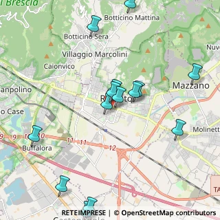 Mappa Via Nino Bixio, 25086 Rezzato BS, Italia (2.28286)