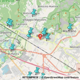 Mappa Via Nino Bixio, 25086 Rezzato BS, Italia (2.87067)